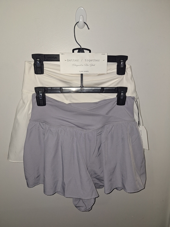 Better Together Dresses & Skirts - better | together Women’s Two-Pack Skirt Sets — White & Light Gray